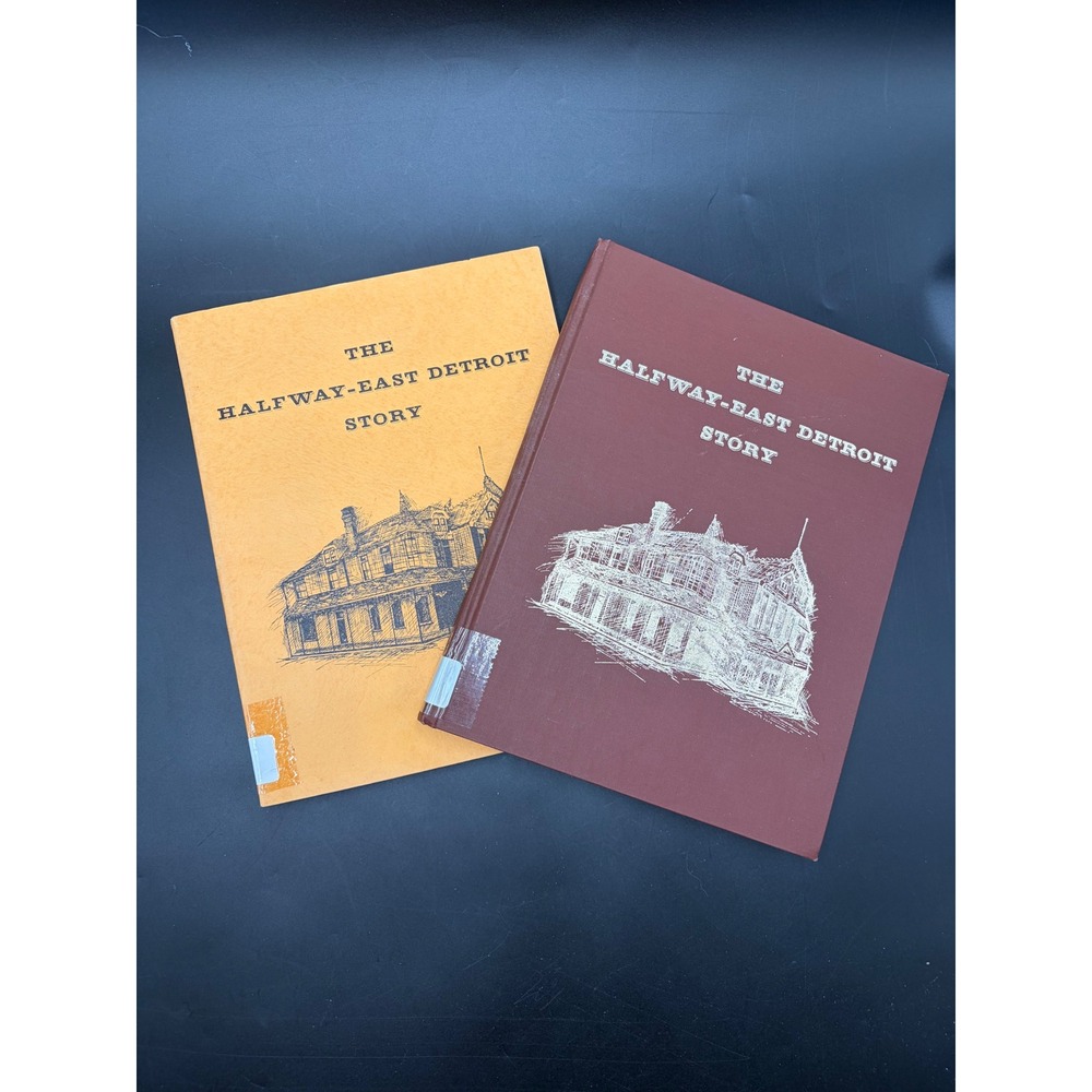 The Halfway-East Detroit Story Robert S Christenson Michigan History Books Set